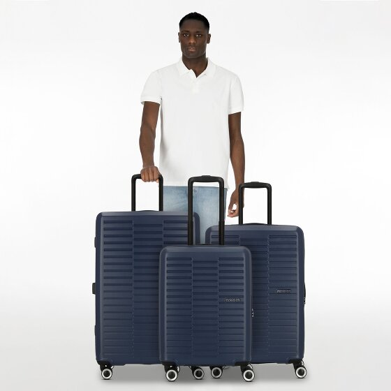 American Tourister Sunset Hills 4 wheels Suitcase set 3-piece