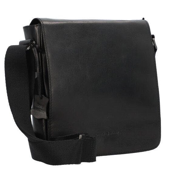 Greenburry Pure Black Shoulder bag Leather 22 cm