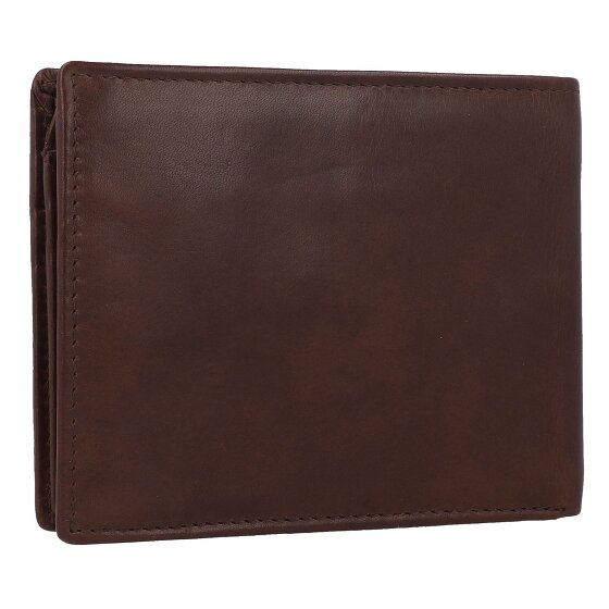 Greenburry Newport Wallet RFID protection Leather 12 cm