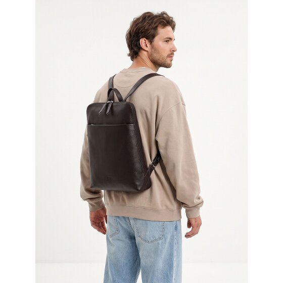 Jost Lysa Daypack Genuine Leather 36 cm Laptop compartment