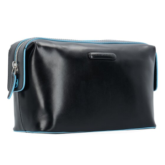 Piquadro Blue Square Toilet bag Leather 23 cm