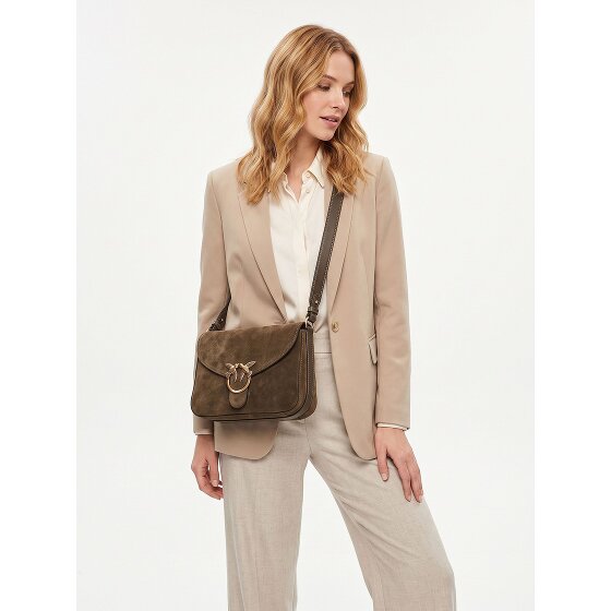 PINKO Love Satchel Mini Shoulder bag Genuine Leather 20 cm