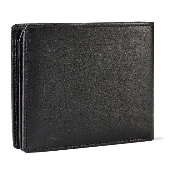 Esquire Logo Wallet RFID protection Leather 12 cm