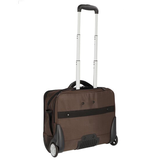 Dermata 2 wheels Wheeled briefcase 41 cm Laptop compartment