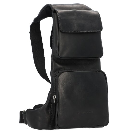 Greenburry Pure Black Genuine Leather 30 cm