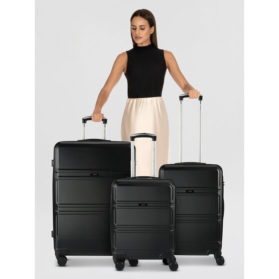 Benzi 5739 4 wheels Suitcase set 3-piece