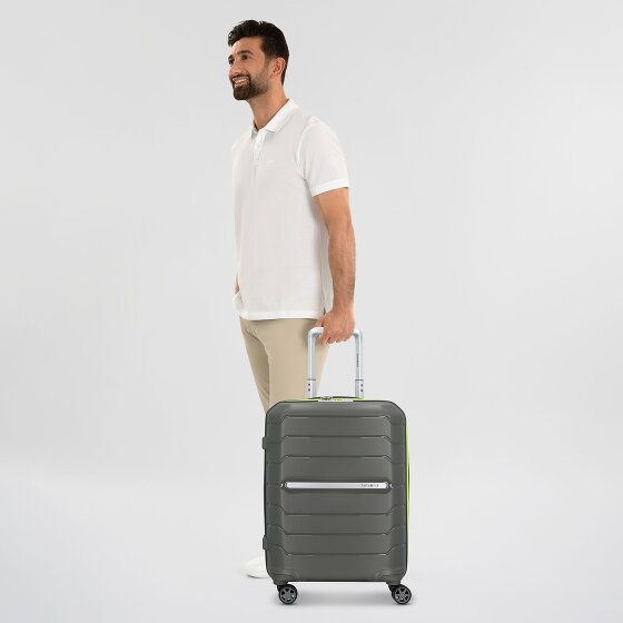Samsonite Flux 4 wheels Cabin trolley 55 cm with expansion pleat