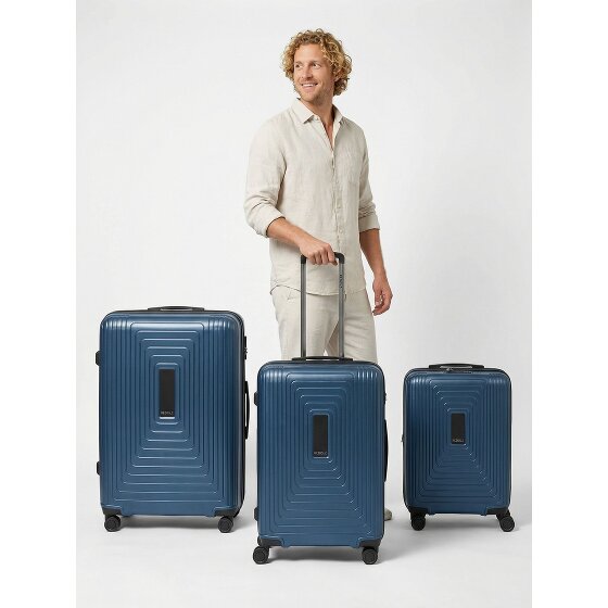 Redolz Essentials 14 4 wheels Suitcase set 3-piece Expandable