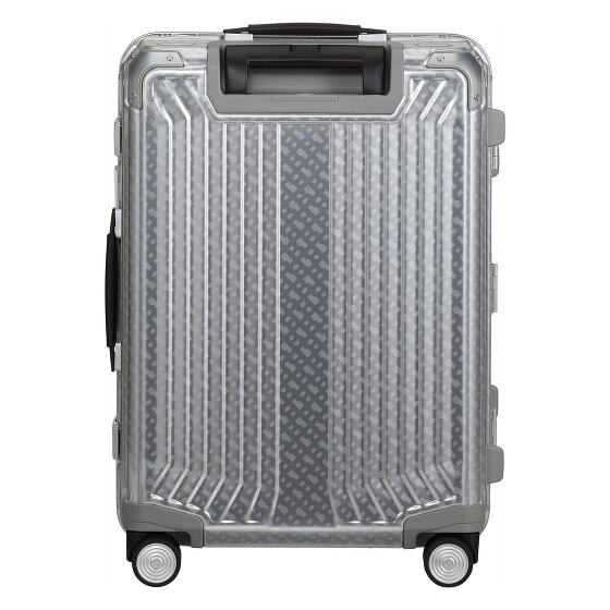Samsonite Lite-Box Alu Boss Edition 4-wheel Cabin suitcase, Aluminum, 55 cm