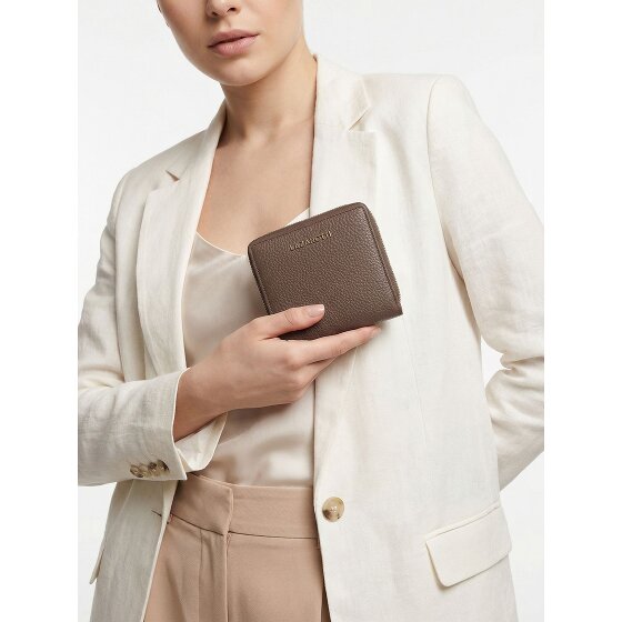 Lazarotti Bologna Leather Medium Zip-Around Wallet, Leather, 10 cm