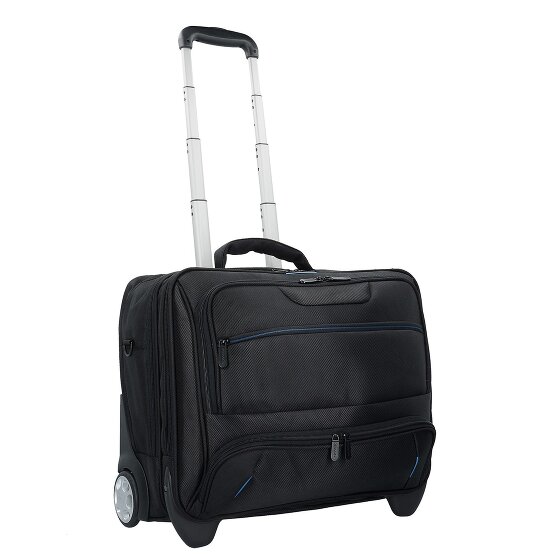 Dermata 2 wheels Wheeled briefcase 38 cm Laptop compartment