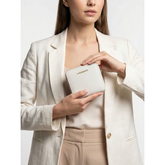 Lazarotti Bologna Leather Medium Zip-Around Wallet Leather 10 cm