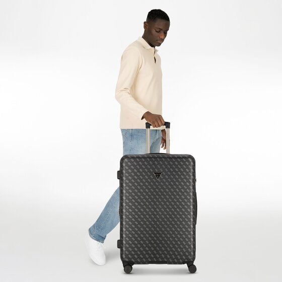 Guess Jesco 4 wheels Trolley 77 cm with expansion pleat