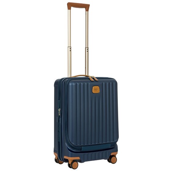 Bric's Capri 4 wheels Cabin trolley 55 cm Laptop compartment with expansion pleat