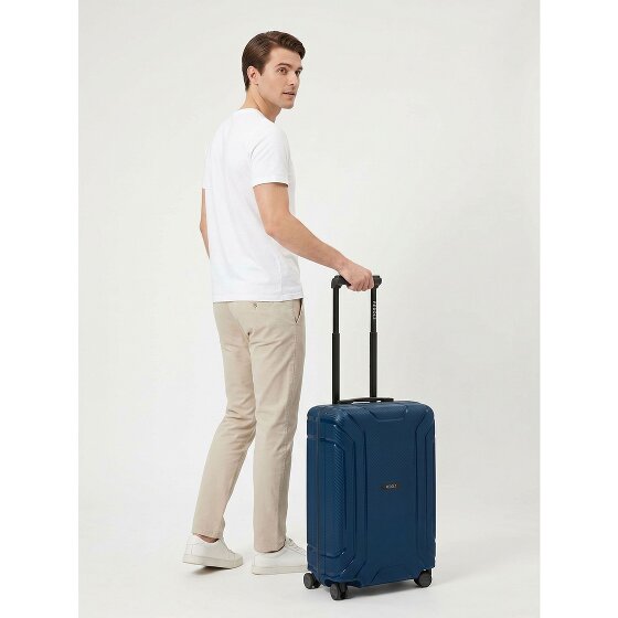 Redolz Essentials 15 4-wheel Cabin suitcase, 55 cm, with Three-Point Lock