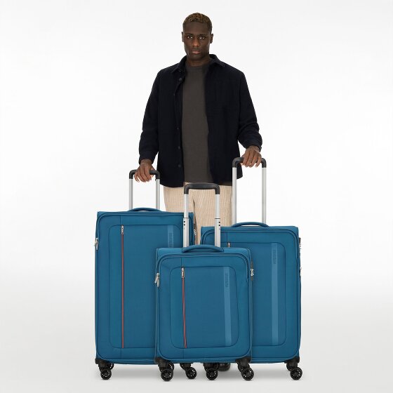 American Tourister Blazing Ride 4 wheels Suitcase set 3-piece with expansion pleat