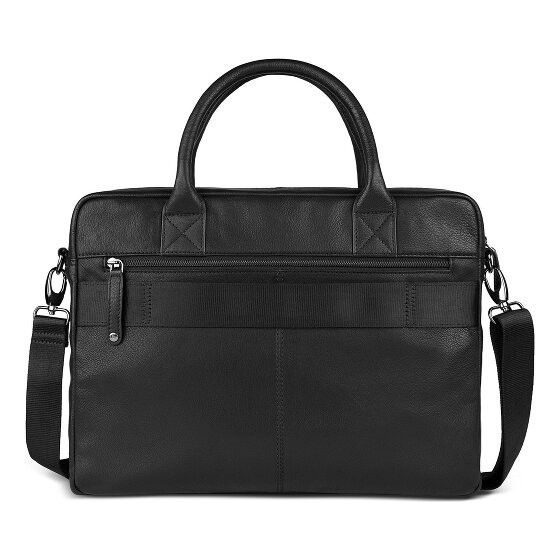 Bugatti Black Magic Briefcase Genuine Leather 36 cm