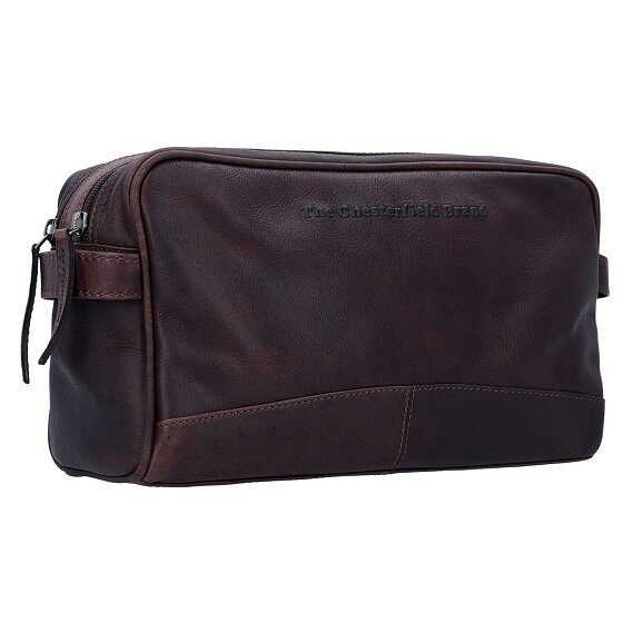 The Chesterfield Brand Wax Pull Up Toilet bag Leather 29 cm
