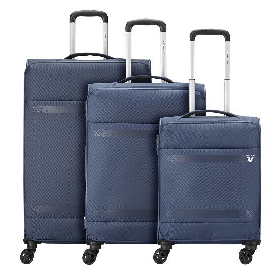Roncato Jazz 4.0 4 wheels Suitcase set 3-piece with expansion pleat
