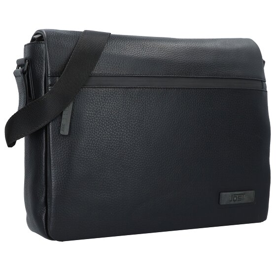 Jost Stockholm Messenger bag leather 38 cm laptop compartment