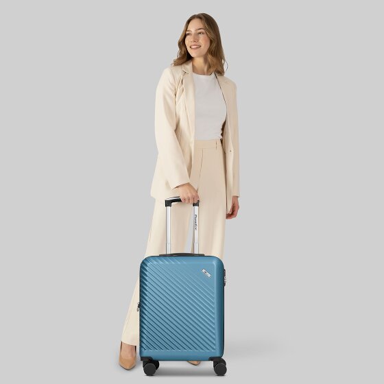 Check.In Paradise 2.0 4 wheels Cabin trolley S 58 cm with expansion pleat