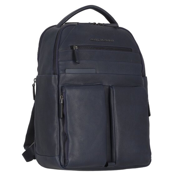 Piquadro Paavo Business backpack Leather 42 cm Laptop compartment