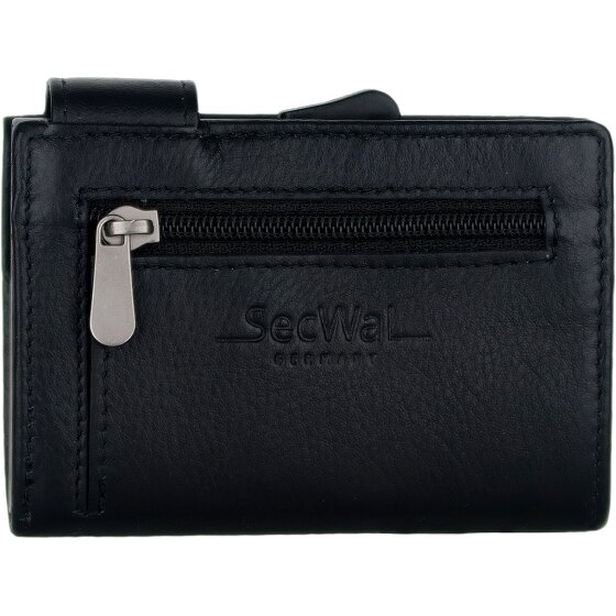 SecWal SecWal 1 credit card case wallet RFID leather 9 cm