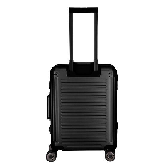 Travelite Next 4-wheel Aluminum Cabin suitcase, 55 cm, with Laptop Compartment