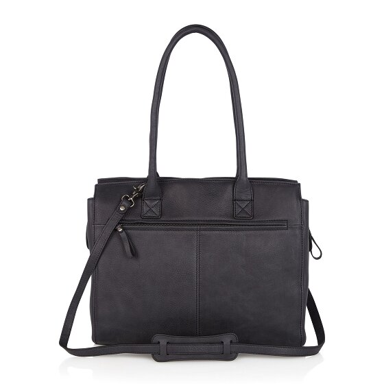 Castelijn & Beerens Carisma shoulder bag RFID leather 38 cm laptop compartment Castelijn & Beerens Carisma shoulder bag RFID leather 38 cm laptop compartment