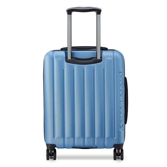 Delsey Paris Longitude 4 wheels Cabin trolley 55 cm with expansion pleat
