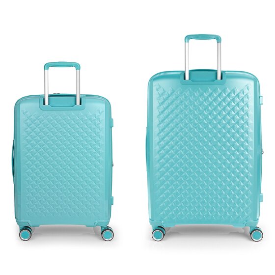 Gabol Queens 4 wheels Suitcase set 2-piece with expansion pleat