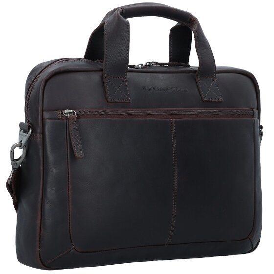 The Chesterfield Brand Wax Pull Up Briefcase Leather 40 cm Laptop compartment