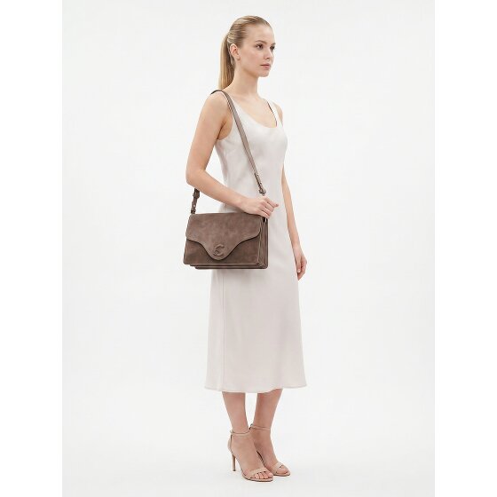 Coccinelle C-Me Shoulder Bag Genuine Leather 32 cm