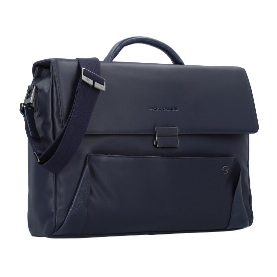 Piquadro Briefcase Genuine Leather 42 cm Laptop compartment