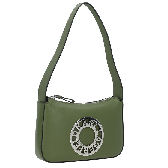 Karl Lagerfeld Disk Shoulder Bag Leather 23 cm