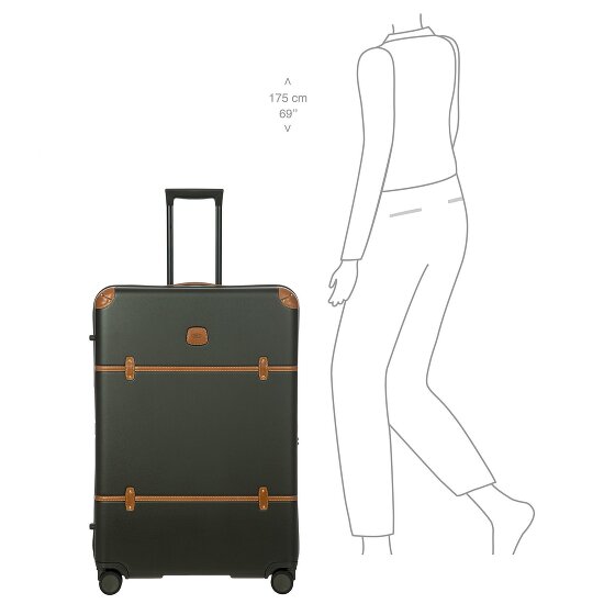 Bric's Bellagio 4 wheels Trolley 82 cm with expansion pleat