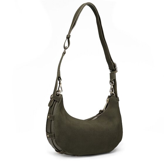Hey Marly Lifetime Sister Suede Shoulder Bag Leather 25 cm