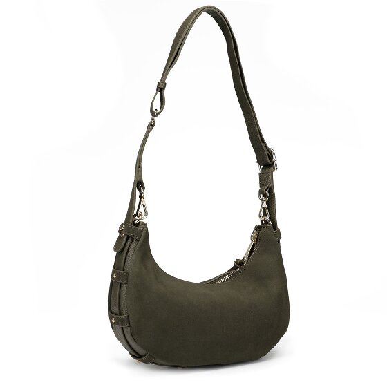 Hey Marly Lifetime Sister Suede Shoulder Bag Leather 25 cm