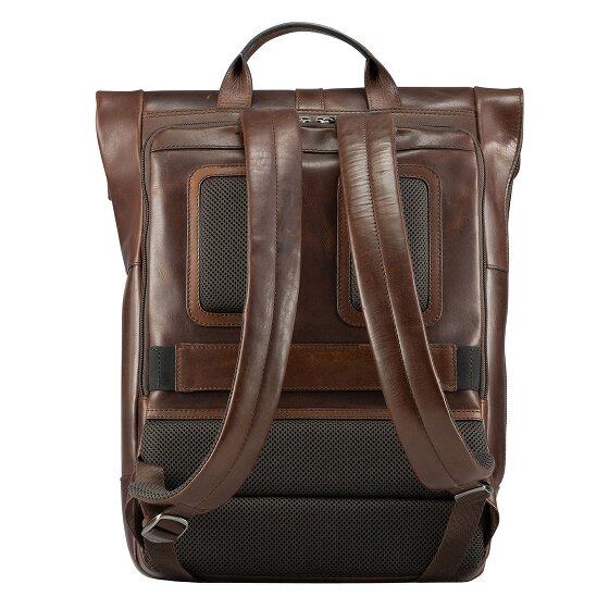 Jost Lund Business backpack Genuine Leather 44 cm Laptop compartment