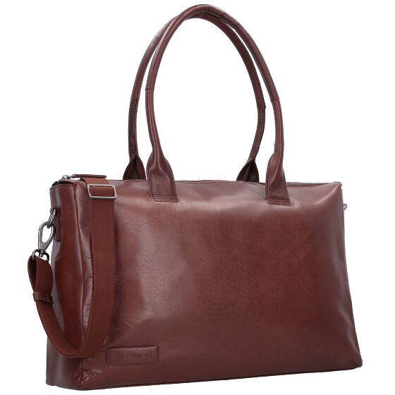 Plevier Rock Copal Shoulder Bag Leather 44 cm Laptop compartment