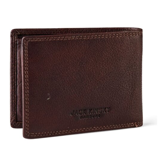 Jack Kinsky Porto 104 Wallet RFID protection Genuine Leather 10.5 cm