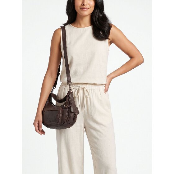 Harbour 2nd Anchor Love Shoulder Bag Genuine Leather 30 cm
