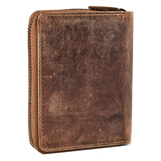 Greenburry Huntsman Wallet RFID protection Leather 10 cm