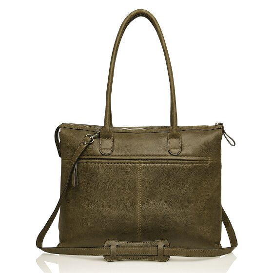 Castelijn & Beerens Carisma shoulder bag RFID leather 40 cm laptop compartment