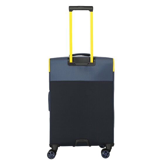 Travelite Color Craze 4 wheels Trolley M 66 cm with expansion pleat