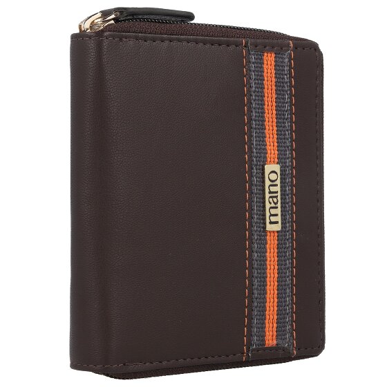 mano Don Leonardo wallet RFID leather 10 cm