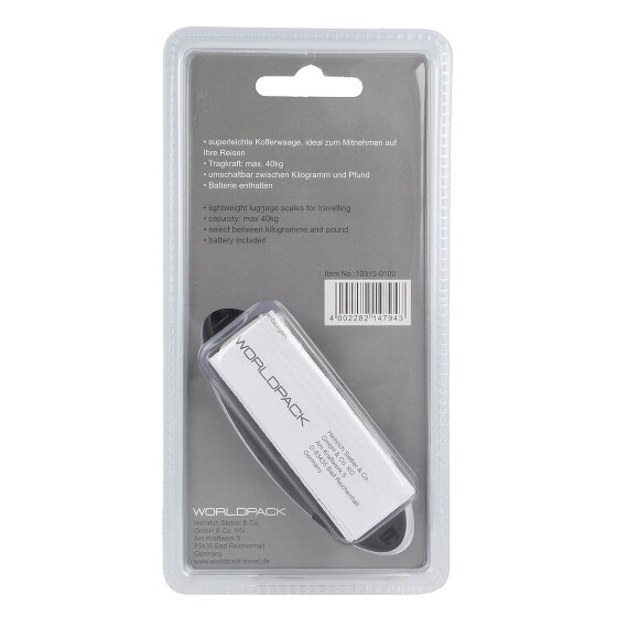 Worldpack Suitcase scale 4 cm