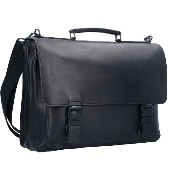 Jost Futura briefcase leather 38 cm laptop compartment