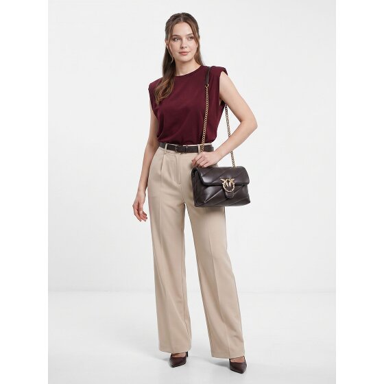 PINKO Love Classic Shoulder Bag Genuine Leather 27 cm
