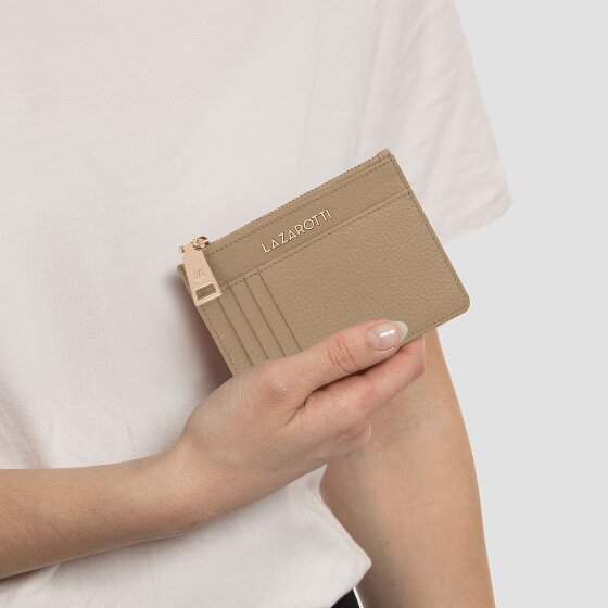 Lazarotti Bologna Leather key case leather 11.5 cm with air tag compartment Lazarotti Bologna Leather key case leather 11.5 cm with air tag compartment